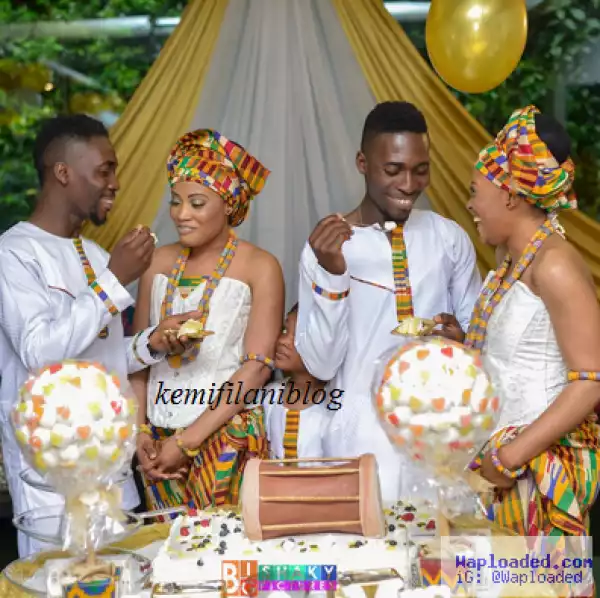 Twin Sisters Marry Twin Brothers In Ghana (Photos)